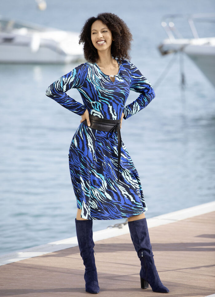 Kleid in Schlupfform 