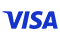 Visa Logo (Akzeptierte Kreditkarte)